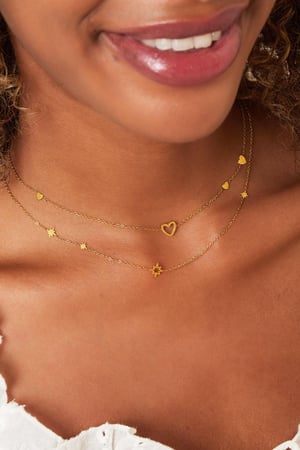 Edelstahlkette Herz Stainless h5 Bild3